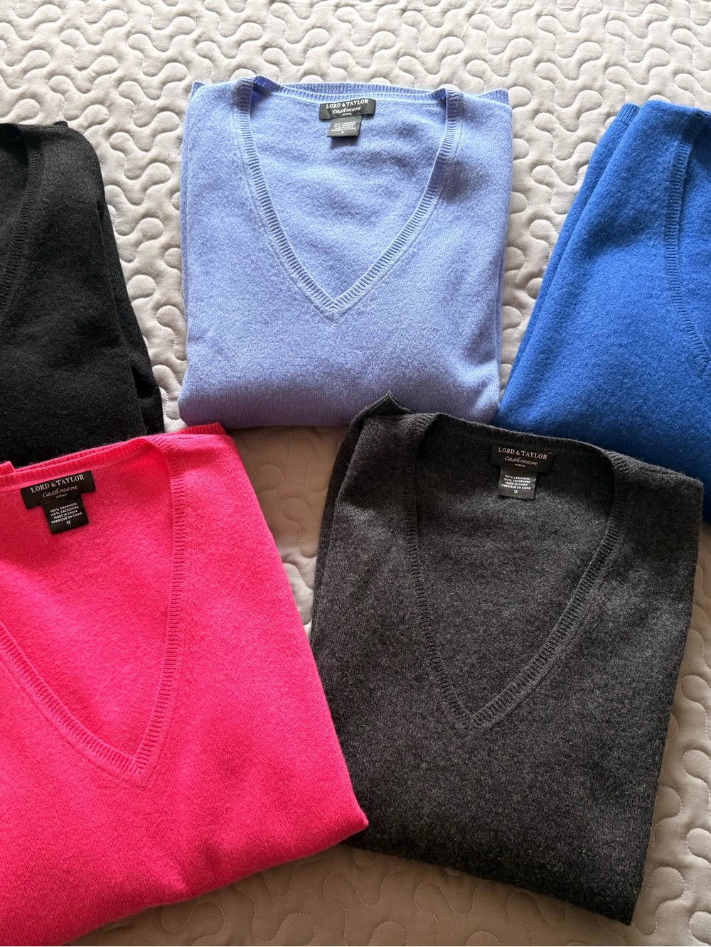 Lord & Taylor Luxury Cashmere Sweaters 1X